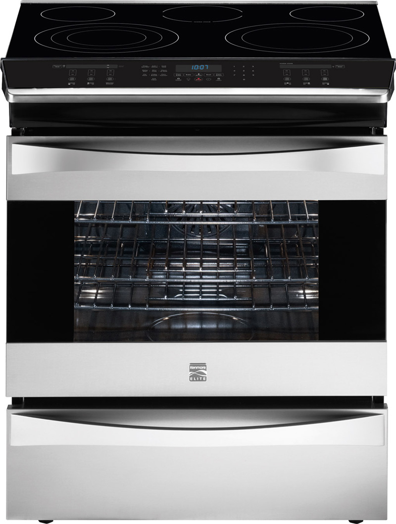 Sears Kenmore Elite slide-in ranges