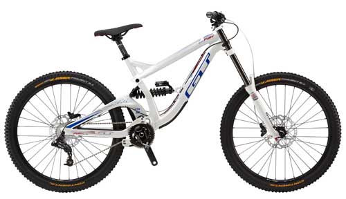 GT downhill mountain bicycles