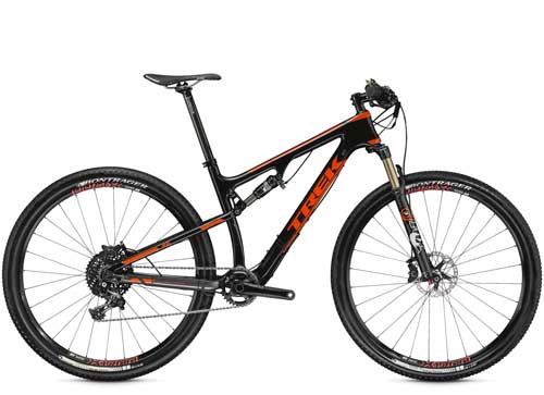 Trek 9.8 Superfly FS SL, X1 and XT bicycles