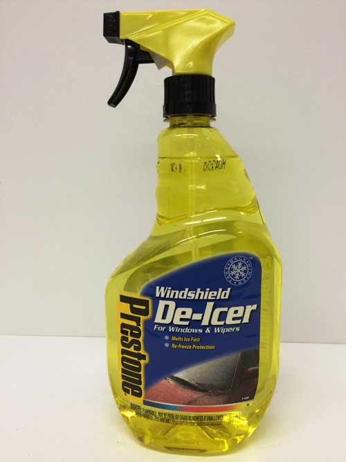 Prestone Windshield De-Icer  Prestone Ice Protection 