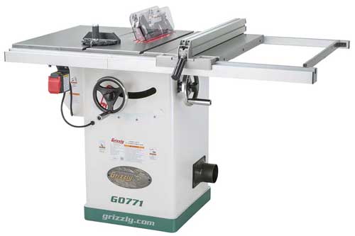 Grizzly 10-inch hybrid table saws