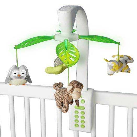 Skip Hop Moonlight & Melodies projection crib mobile