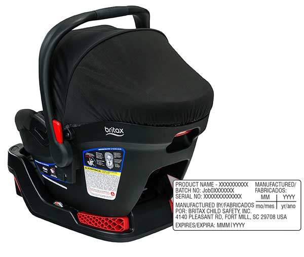 britax infant carrier