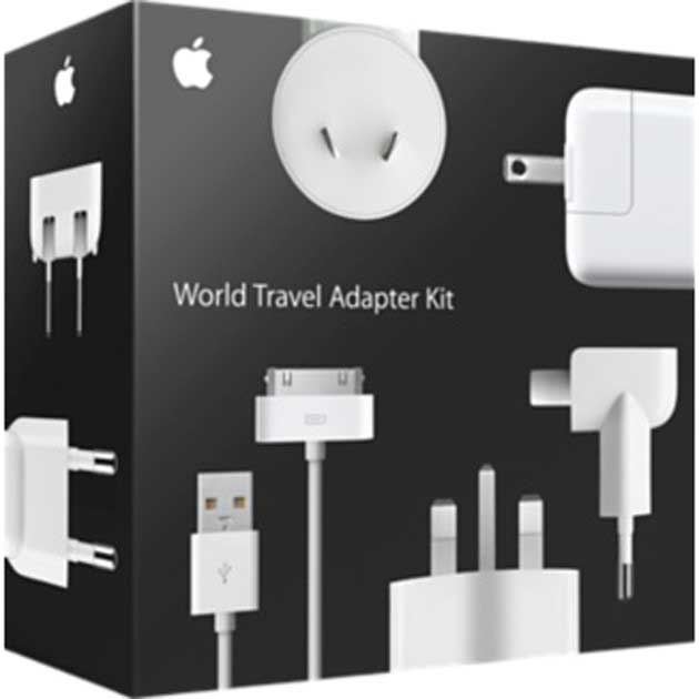 Apple World Travel Adapter Kit Power Connector Adapter Kit