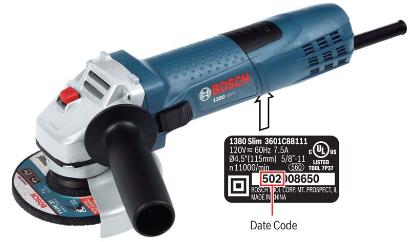 Bosch small angle grinders