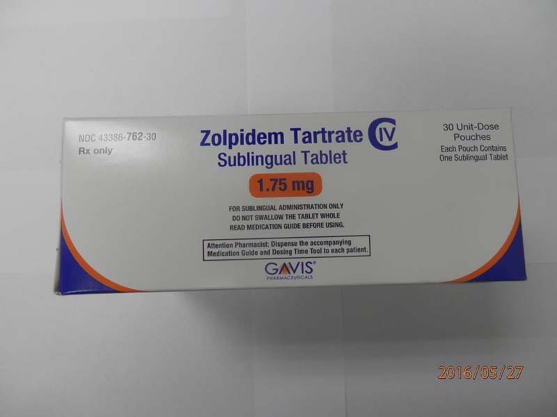 Zolpidem Tartrate Sublingual tablets