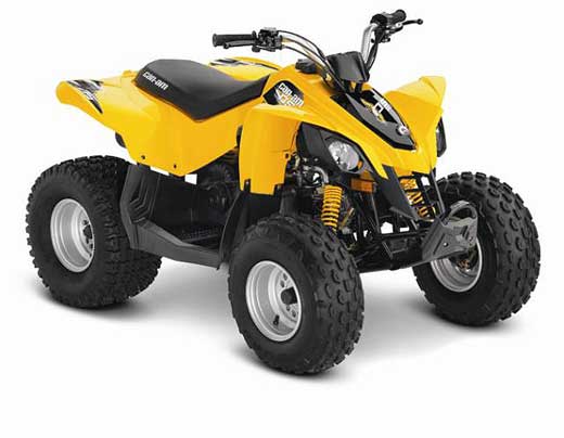 Youth Model Can-Am all-terrain vehicles