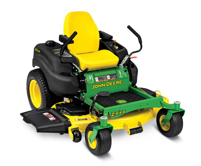 John Deere zero-turn lawn mowers