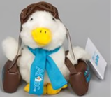 Communicorp 6" Aflac Plush Promotional Ducks — About 600,000 - safety alert, image 6