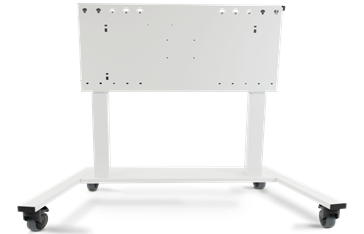 Recalled Electric Height-Adjustable Mobile Stand for Large Interactive Flat Panel Displays 