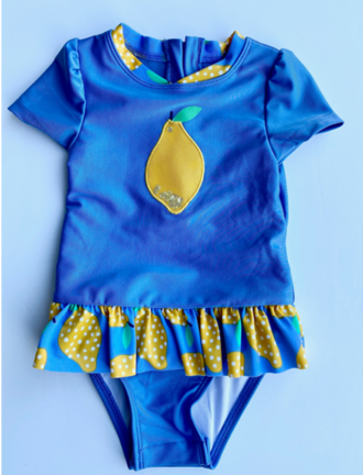 Cat & Jack Infant-Toddler One-Piece Rashguard Swimsuits