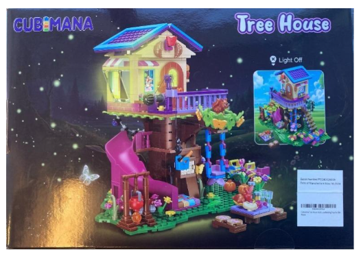Cubimana Treehouse Building Toy Sets