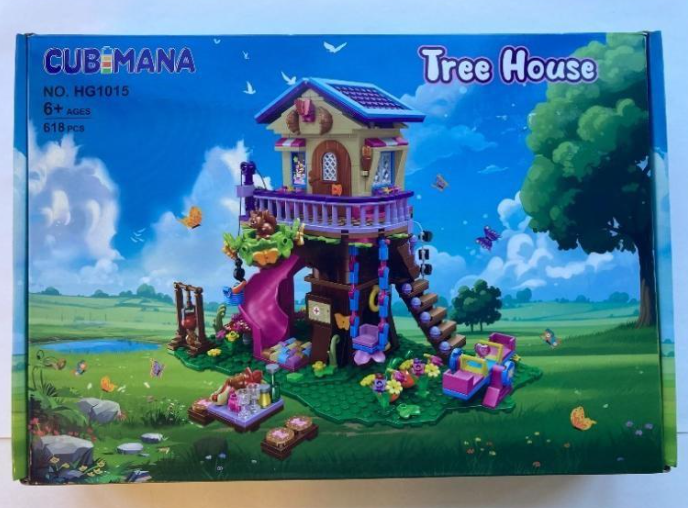 Cubimana Treehouse Building Toy Sets