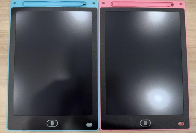 Recalled KTEBO Writing Tablet Toys in Blue/Pink (front)