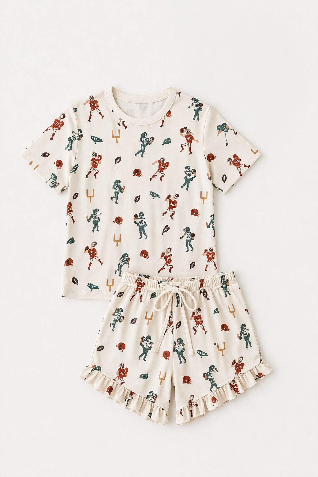 Recalled Silks Children's Loungewear - shorts set