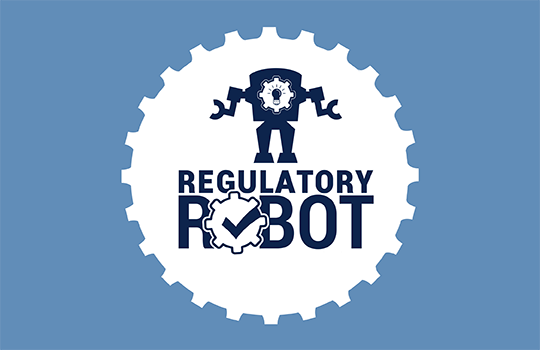 Small Business Regulatory Robot Logo