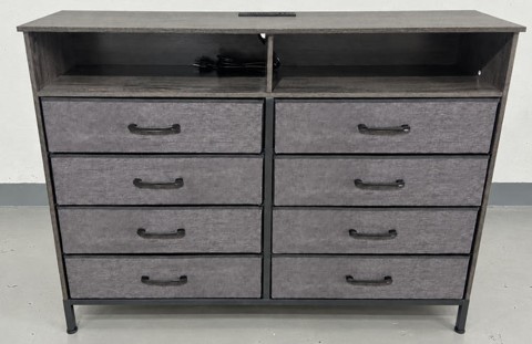 Recalled SOOWERY 8-Drawer Fabric Dresser (front) 