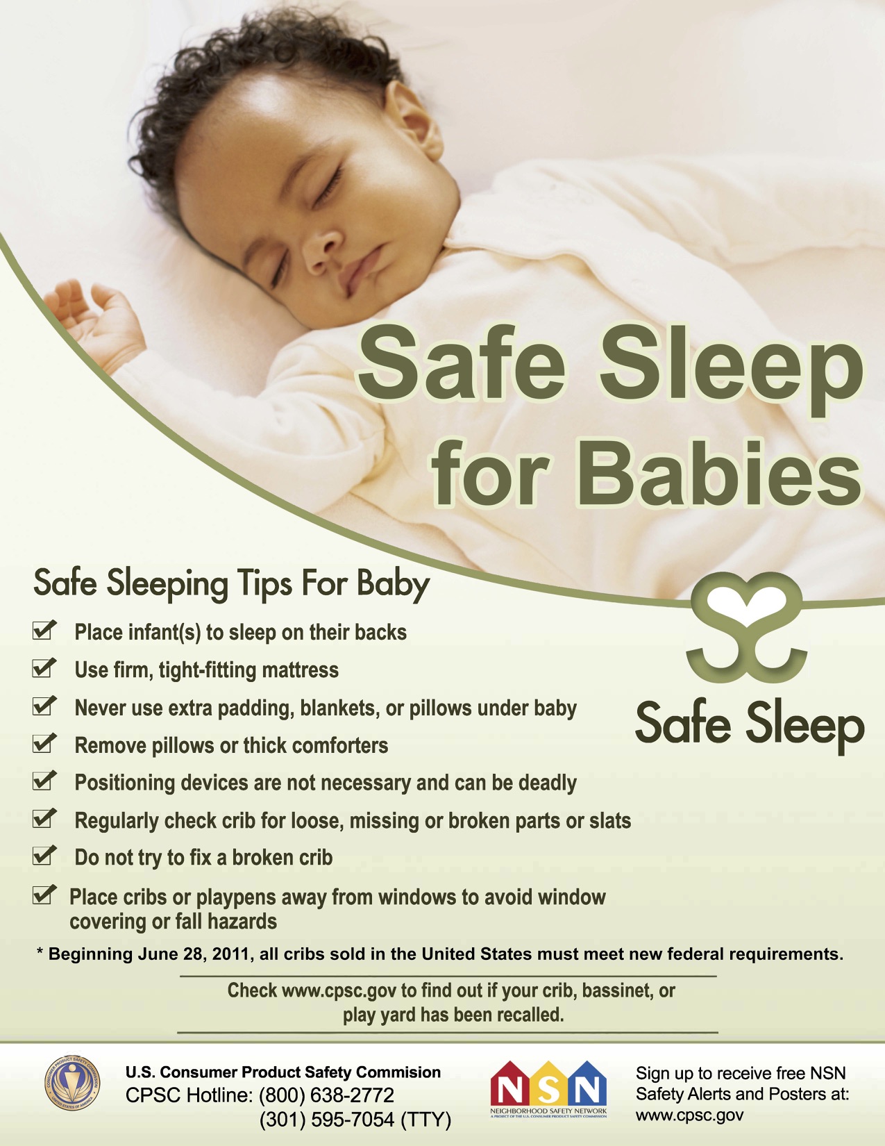 Safe Sleep for Babies CPSC.gov
