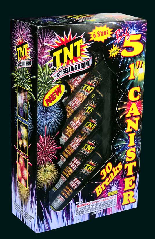 "TNT" Reloadable Tube Fireworks