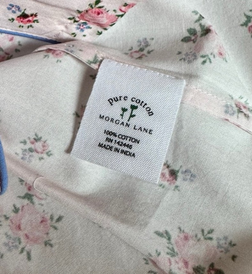 Recalled Asher Pajama Set -Side Seam Label