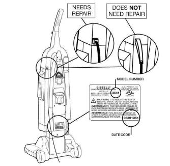 CPSC, BISSELL® Homecare Inc. Announce Recall of Upright Vacuum Cleaners - image 2