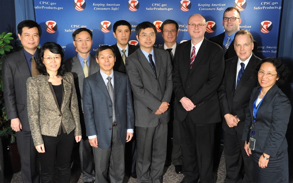 Yang Wanshan and his staff visited CPSC Headquarters