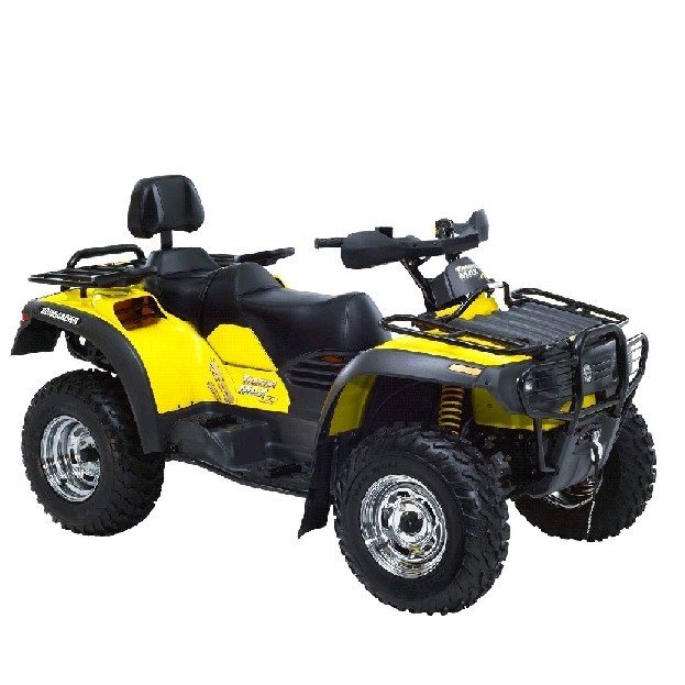 Some Bombardier 2003 Traxter® MAX; 2004 Traxter, Traxter MAX, Quest™ and Quest MAX; 2005 Traxter 5SP, 5SP MAX, CVT and CVT MAX vehicles and all-terrain vehicles (ATVs); and some John Deere Buck, Buck EX, Buck EXT, Trail Buck, Trail Buck EX and Trail Buck EXT, and Buck 500 Auto ATVs