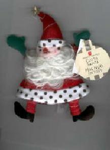 Cloth Santa decoration
