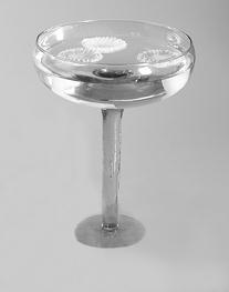Glass Candleholder