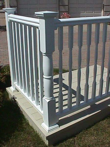 Royal Colonial Vinyl Deck Post Kits