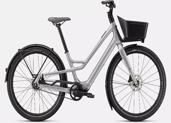 Como SL e-bike with recalled fork steerer tube - Model 5.0 in Brushed Silver