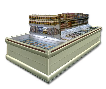Defrost heaters used in grocery store frozen food cases