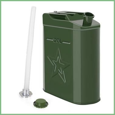 The recalled Deli Jerry fuel containers were sold in 5.3-gallon (20-liter), 6.6-gallon (25-liter) and 7.9-gallon (30-liter) capacities
