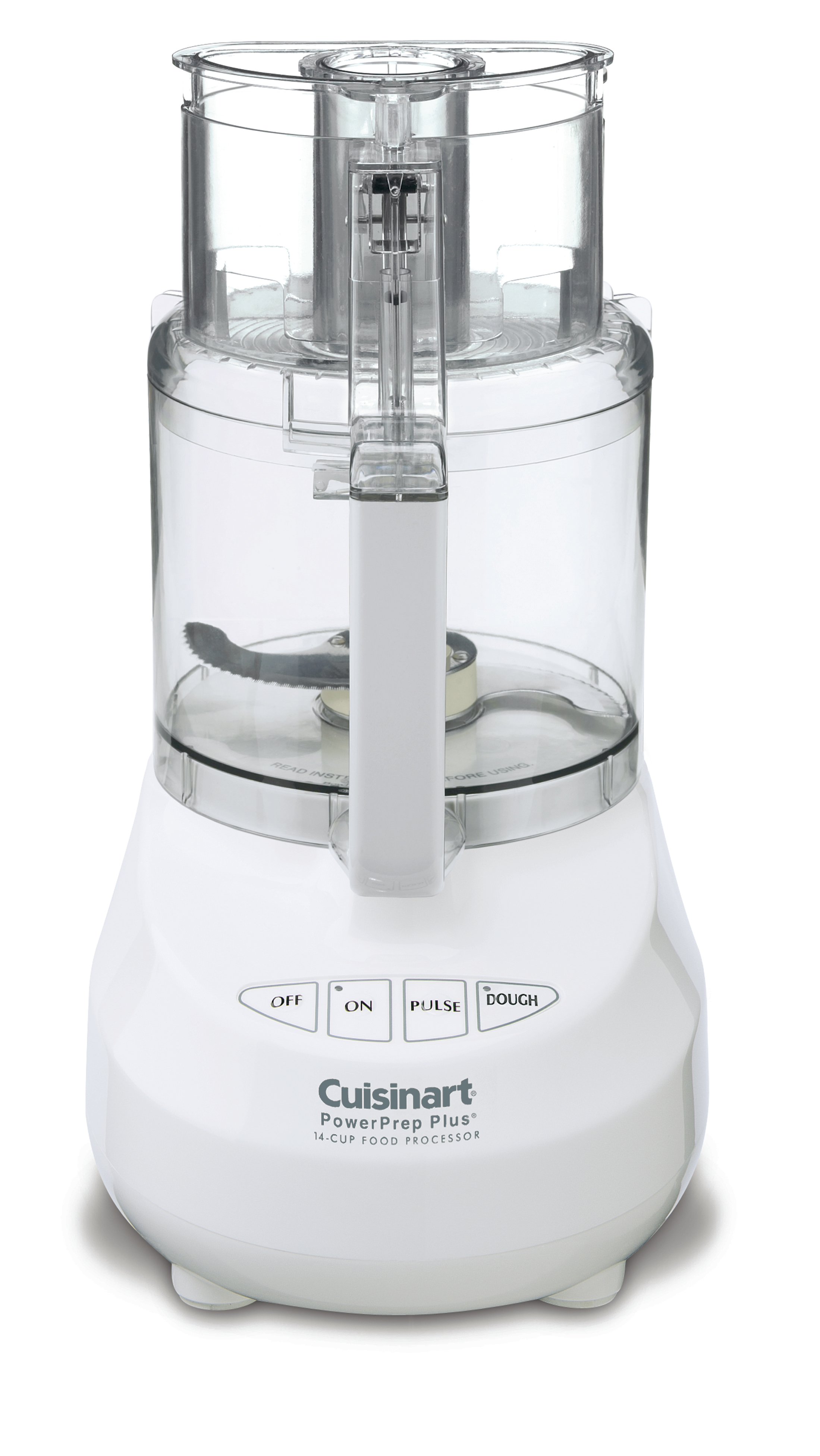 Examples of Cuisinart food processors with riveted blades