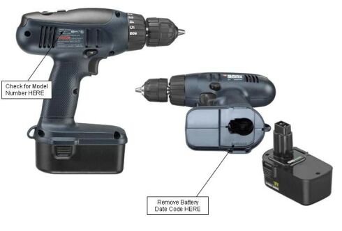 Black & Decker 18-volt cordless drill/drivers