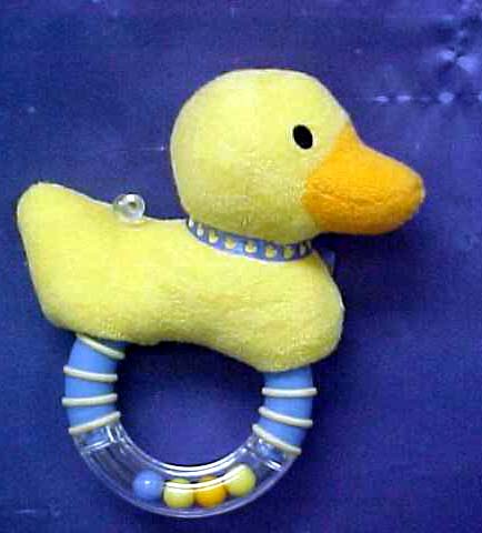 Duckie Ring rattle/teethers