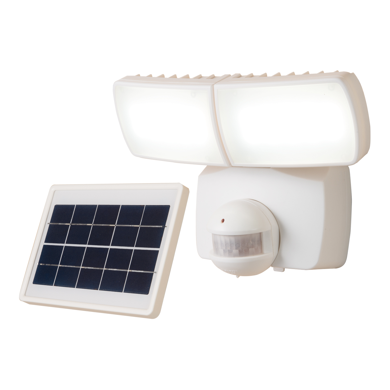 All-Pro and Defiant solar-powered outdoor LED light fixtures