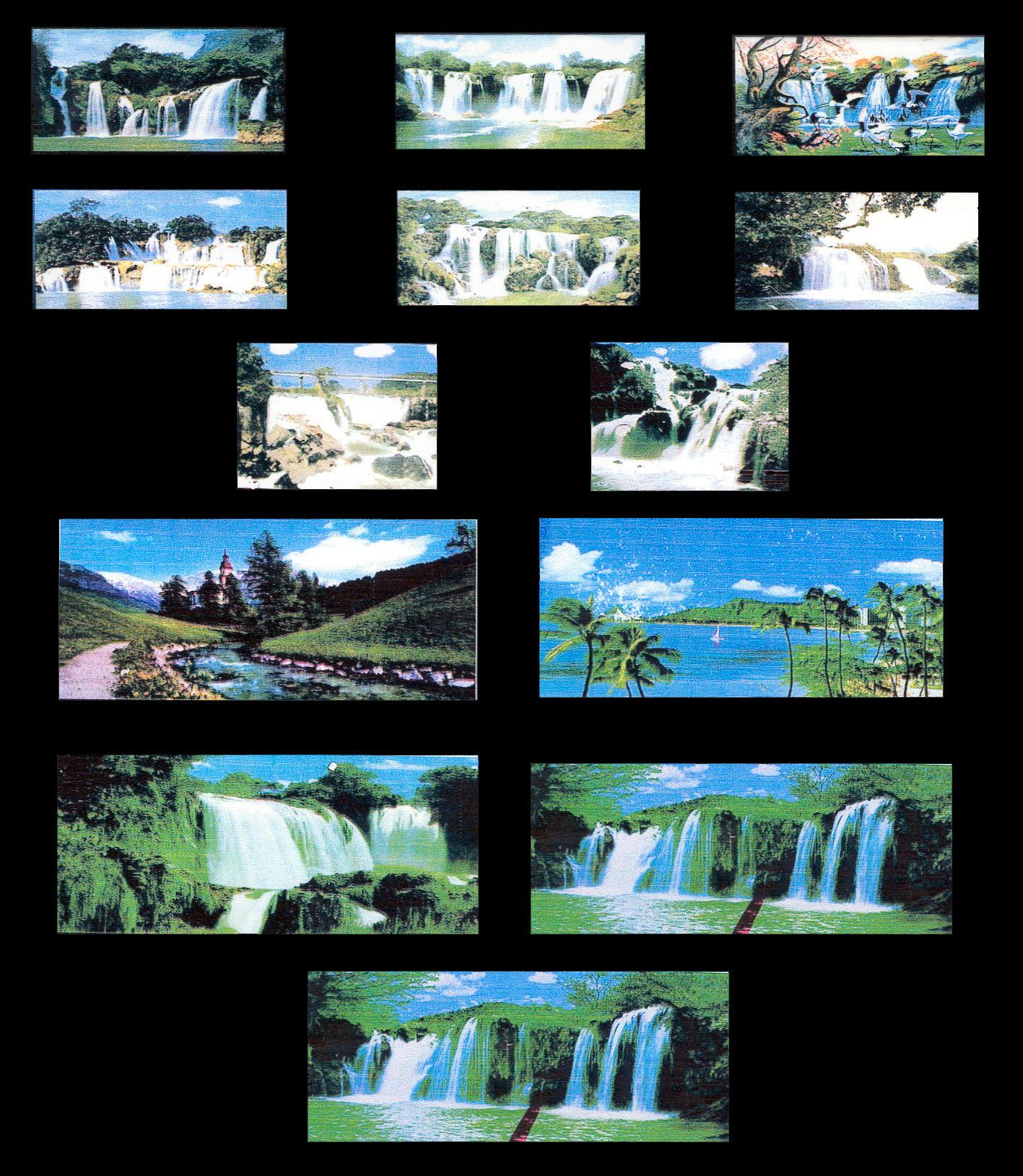 "The Motion Picture" series electrical paintings