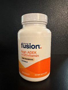 Recalled Bottle of Bariatric Fusion High ADEK Multivitamin