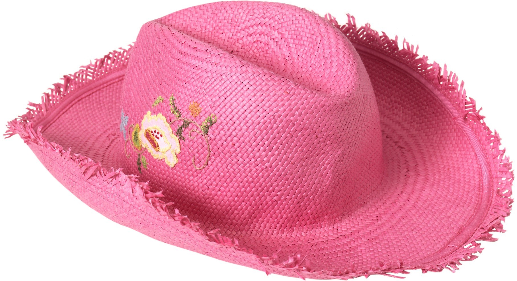 Girls' Straw Cowboy Hat