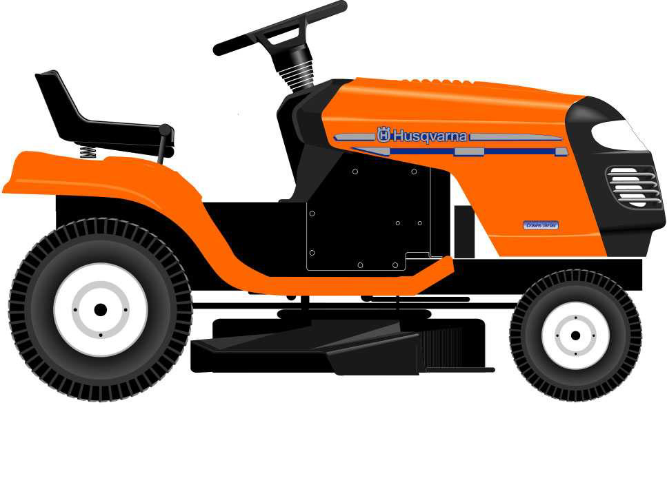 Lawn tractors sold under the brand names Poulan Pro, WEED EATER, Husqvarna and Jonsered