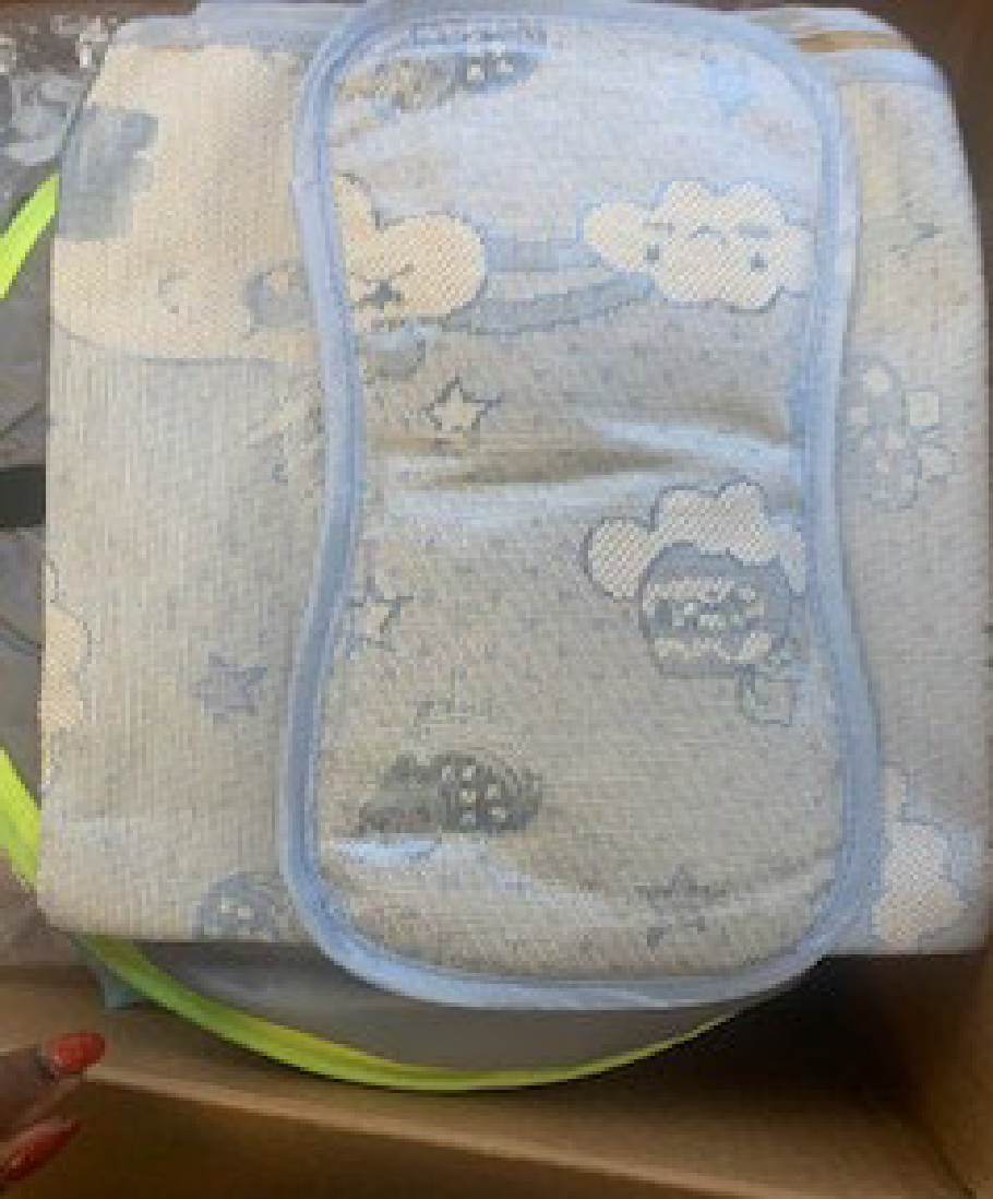 Banned Infant Pillow in CCATTO Baby Tent