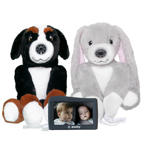 Zooby video baby monitors for cars