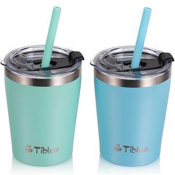 Tiblue 8 oz and 12 oz children's cups