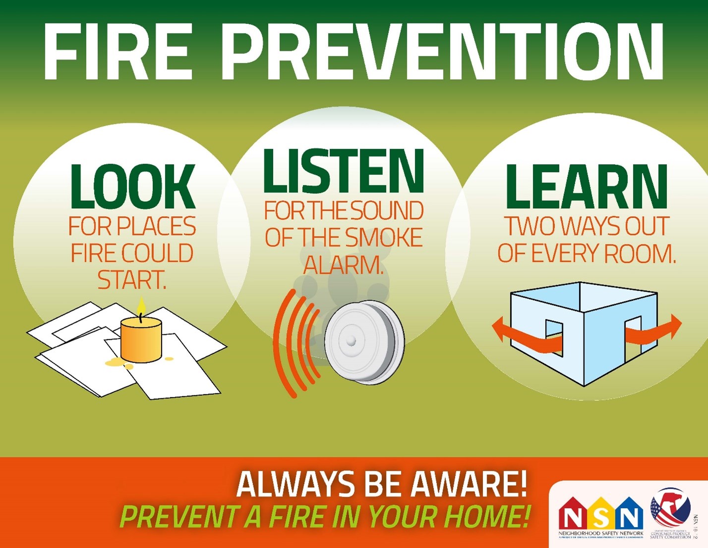 Prevent a fire in your home