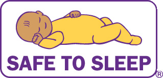 Safe to Sleep public education campaign logo