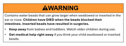warning
