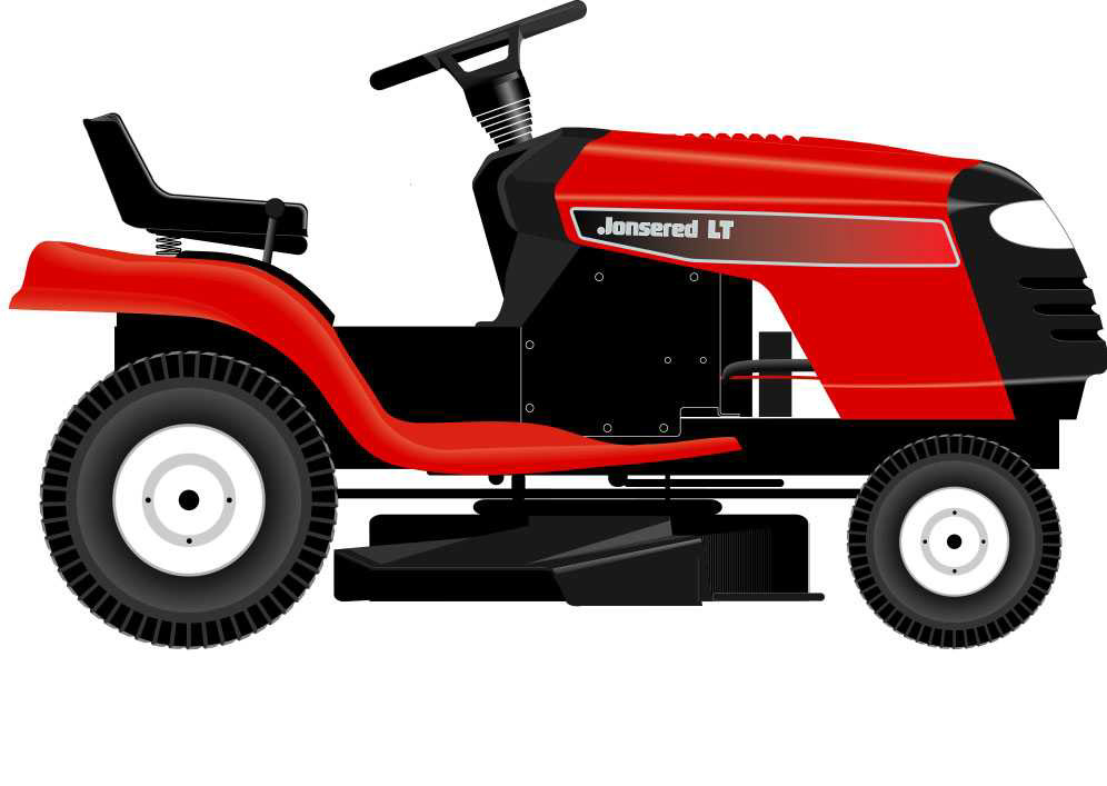 Lawn tractors sold under the brand names Poulan Pro, WEED EATER, Husqvarna and Jonsered