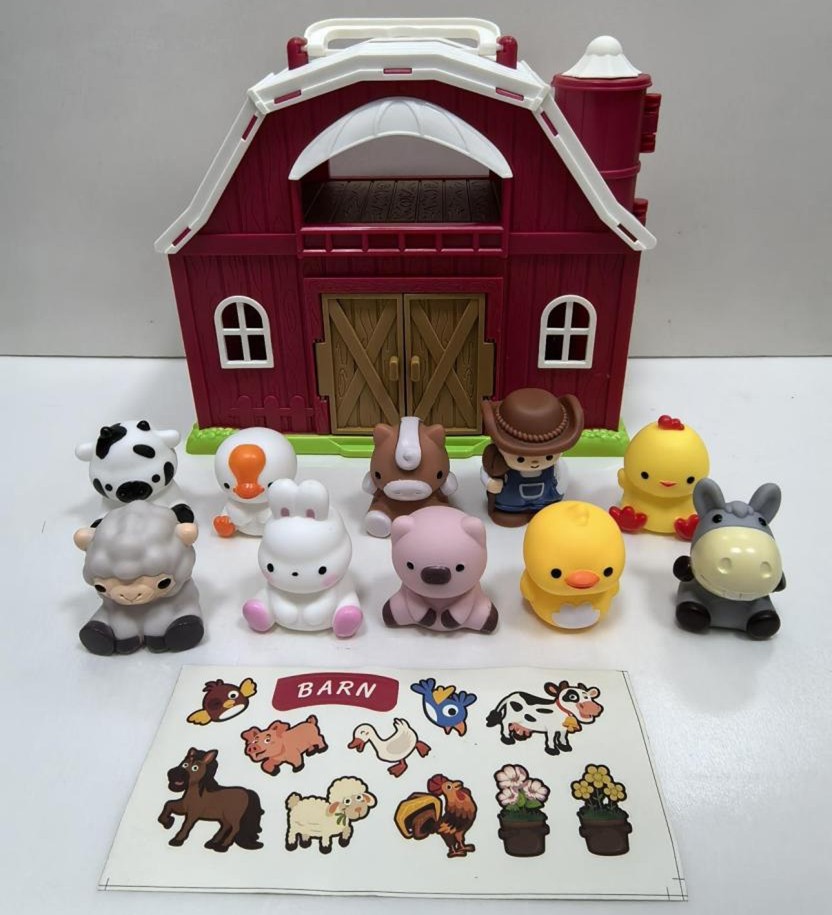 Recalled KMUYSL-Big Red Barn Farm Animal Playset