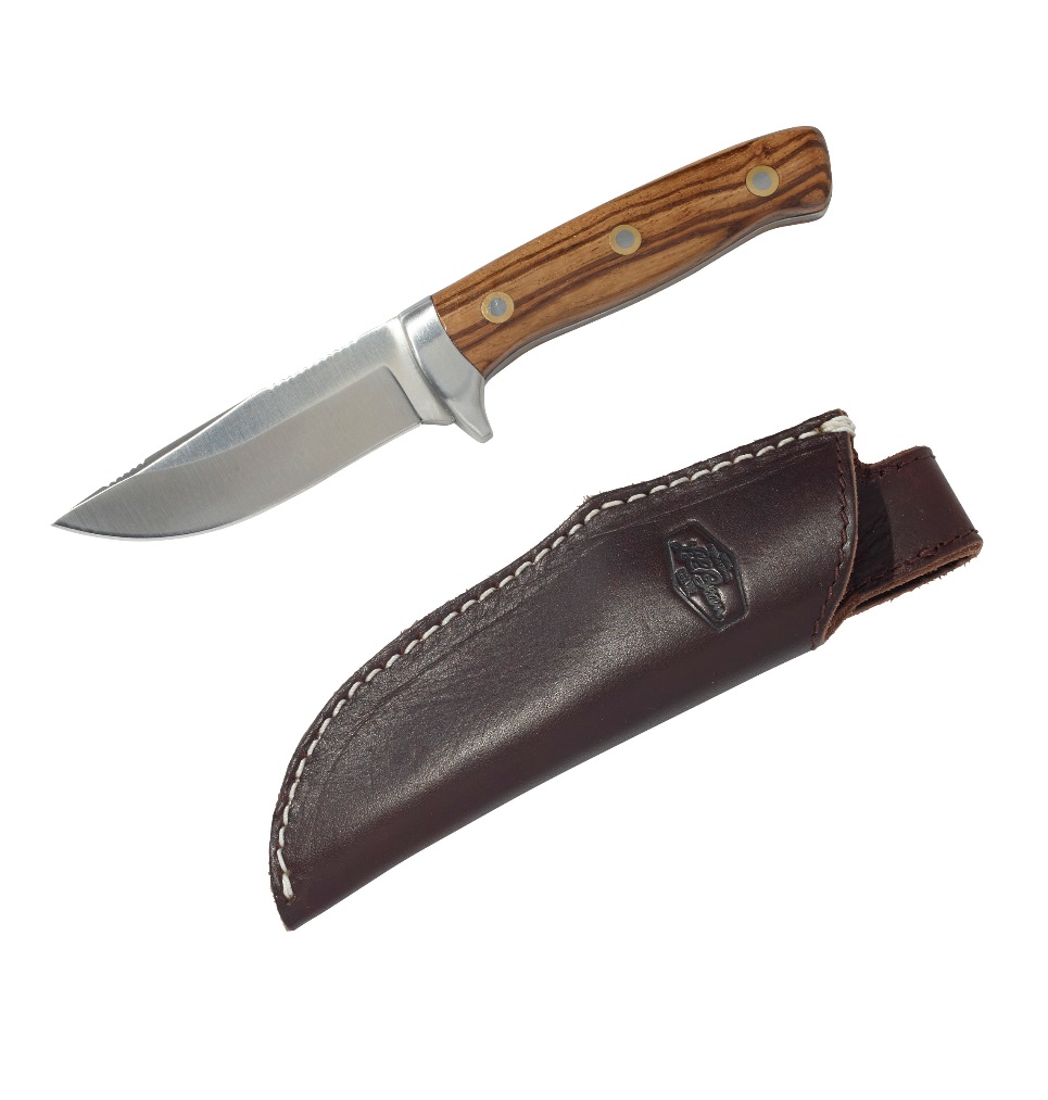 Allagash fixed blade hunting knife with sheath